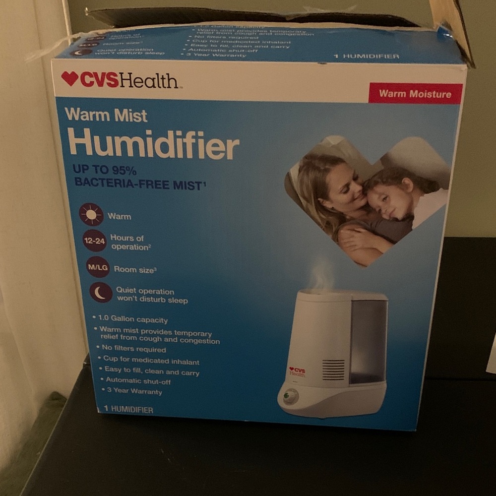 CVS Health Warm Mist Humidifier - White